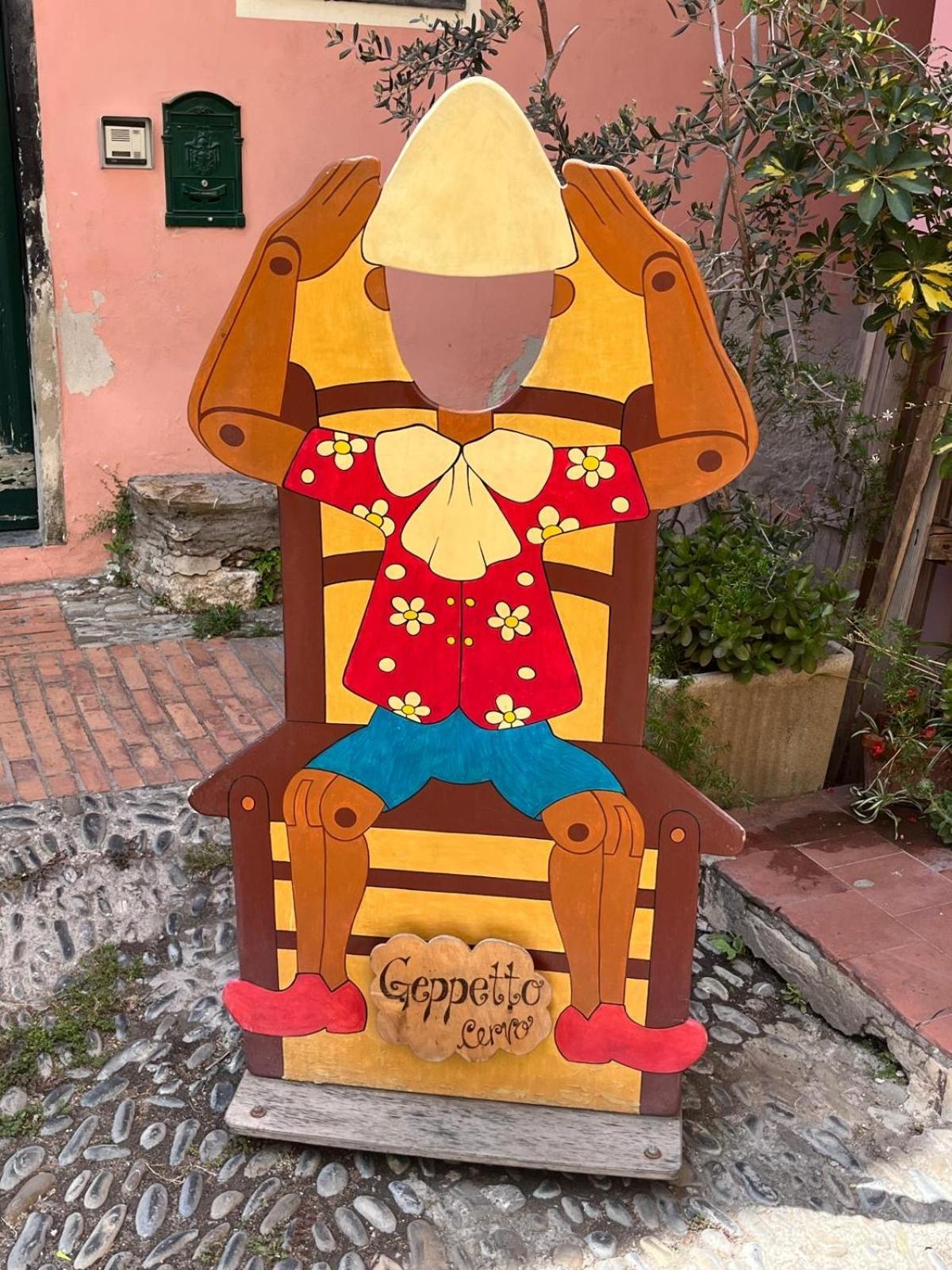 La Finestra Sul Borgo Bed & Breakfast Cervo Eksteriør bilde